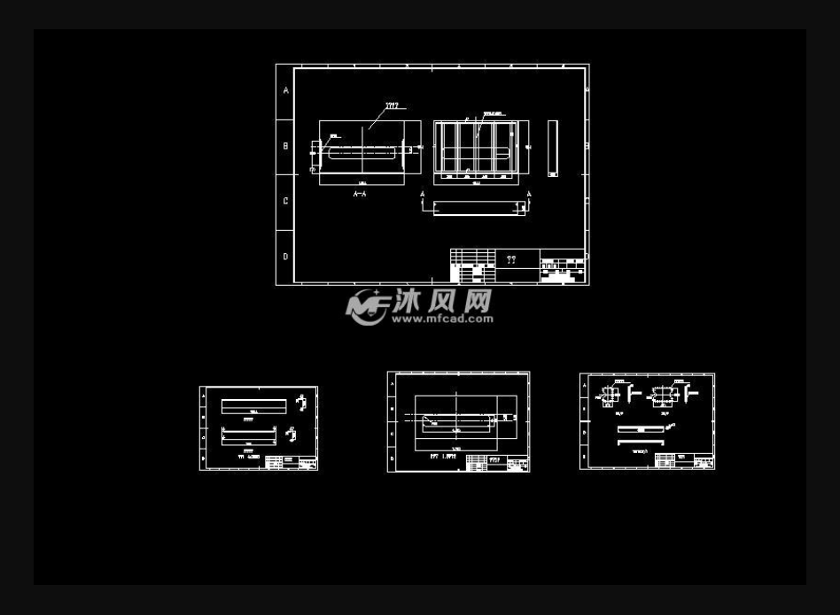 环网箱基础设计图